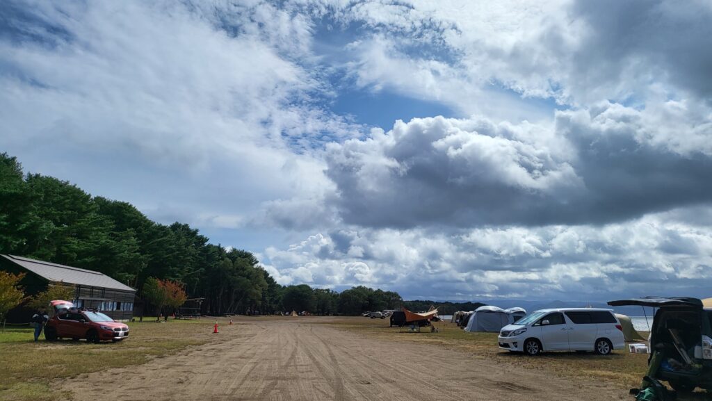 キャンプ場の風景