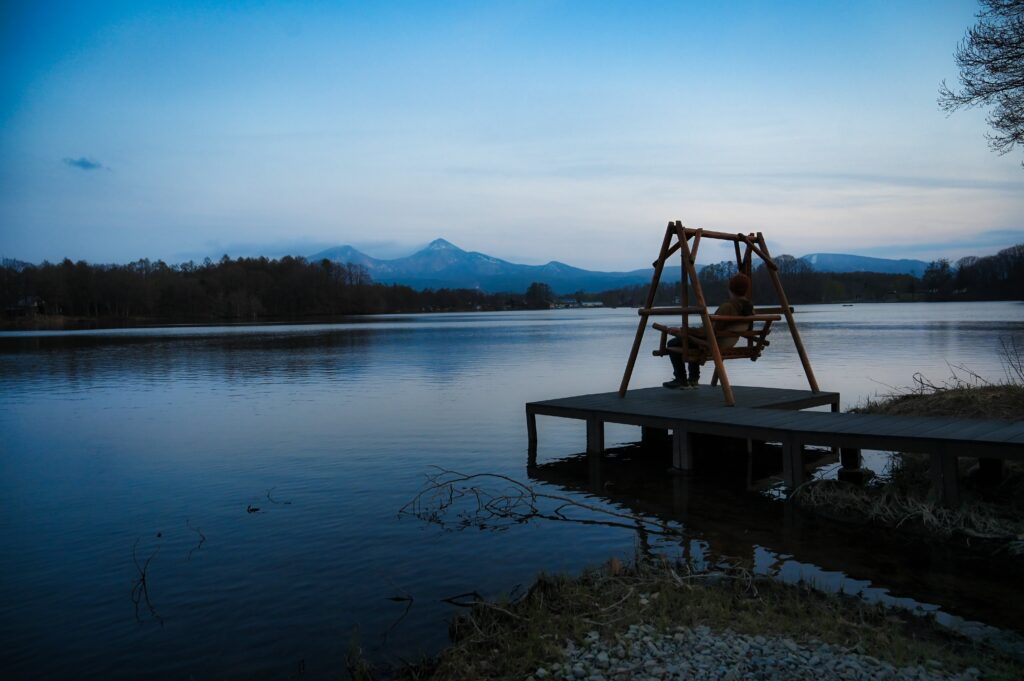 キャンプ場の風景