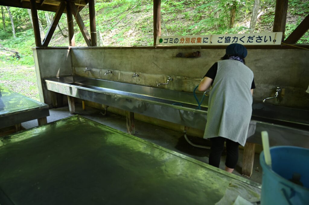 キャンプ場の風景